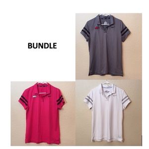 bundle: 3 Nike Dri-Fit Polos like new • Arkansas